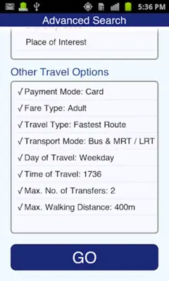 How2Go android App screenshot 1